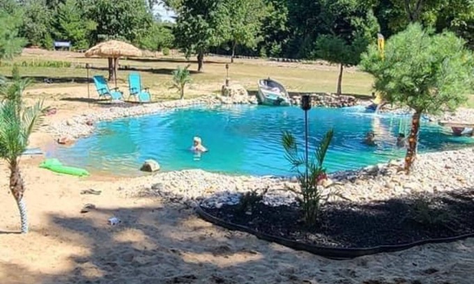 Kalkaska Cabina | Tropical Oasis located on trails on 10 private acres. Outdoorsman Paradise