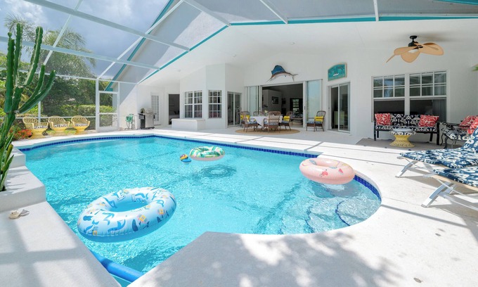 Port Saint Lucie Casa | Casa espaciosa en el Club Med Sandpiper Golf Course