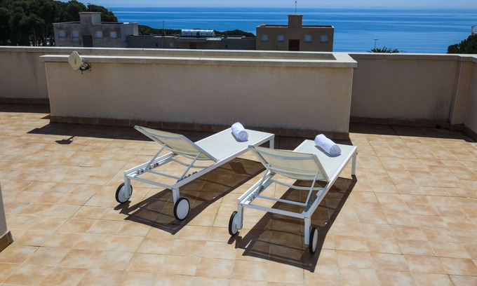 Cambrils Apartamento | TROPICANA - Ático Vista Mar - Piscina Comunitaria
