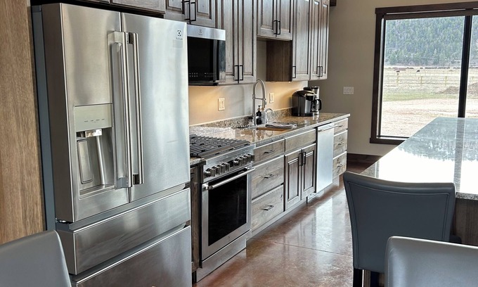 Philipsburg Casa | Trout House, sitting on the banks of Rock Creek, is brand new as of 2024!
