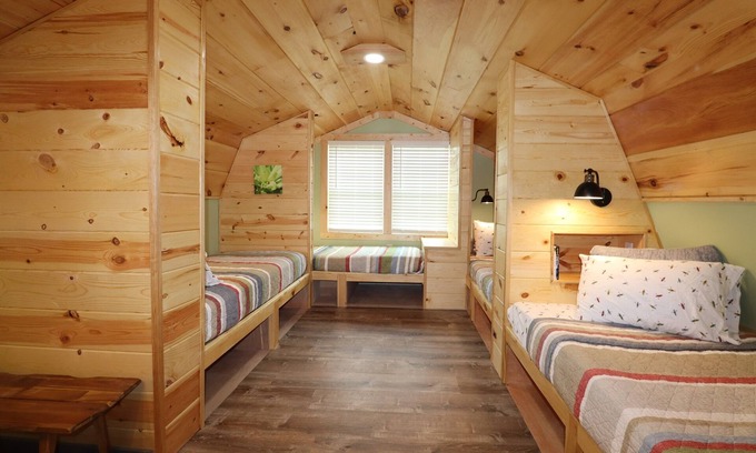 Morganton Cabina | Trout Lily Cabin at Maple Ridge Creek, N GA Mtns