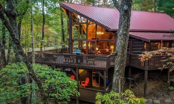 Walnut Mountain Cabina | Tucked Away - 3 BR, 2 BA, Tree Top Chalet