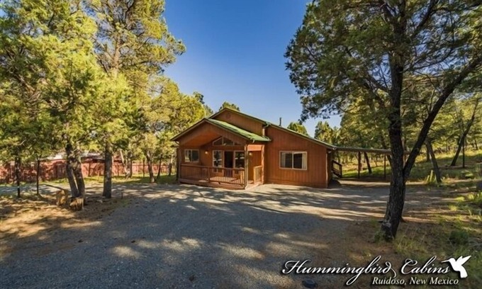 Ruidoso Cabina | Tucked Away: "Hidden gem in the forest" With hot tub.