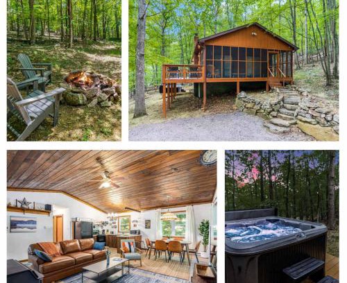 Great Cacapon Casa | Tucked Away w Hot Tub, Fire Pit, Deck, & WiFi