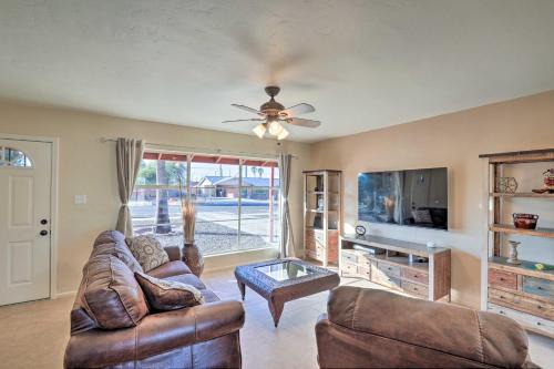 Tucson Casa | Tucson Home with Patio and Games Less Than 1 Mi to Park Place