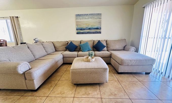 Tucson Casa | Tucson International Airport area with 3 bedroom 2 bathroom home. Sleeps 6