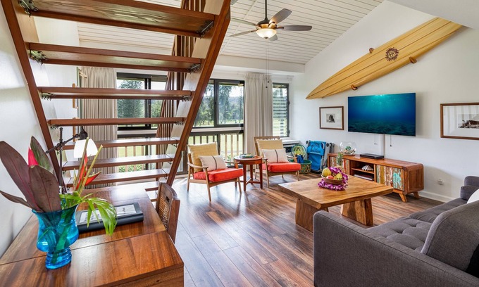 Kahuku Apartamento | Turtle Bay West Studio With Loft 1 Bedroom Apts by Redawning