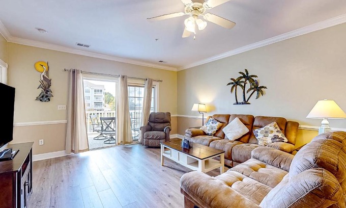 Central Myrtle Beach Apartamento | Turtle Cove #204