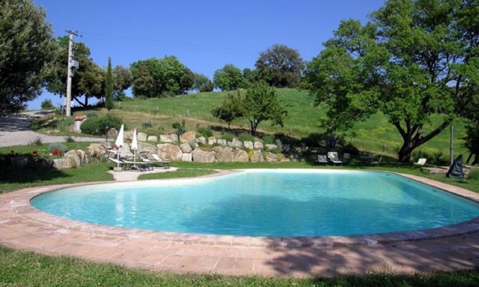 Seggiano Casa | Estancia con vistas panorámicas a la Toscana