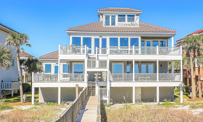Gulf Shores Casa | Casa privada frente al mar. Bonito, cómodo, amplio. Acceso a la piscina