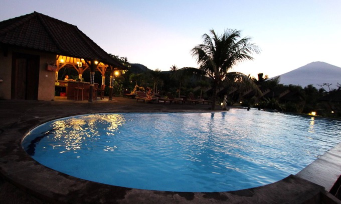 Purwakerti Hotel | TWIN bungalow con vista al mar con aire acondicionado (2 personas)