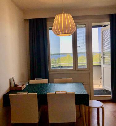 Kemi Apartamento | Two bedroom apartment Best view to the sea Glassed Balcony FREE PRIVATE PARKING