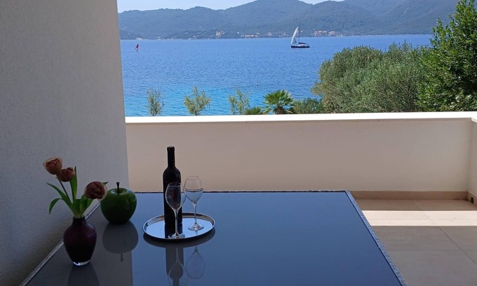 Viganj Apartamento | Apartamento para dos personas en la playa Viganj - Podac, Peljesac (A-24663-a)