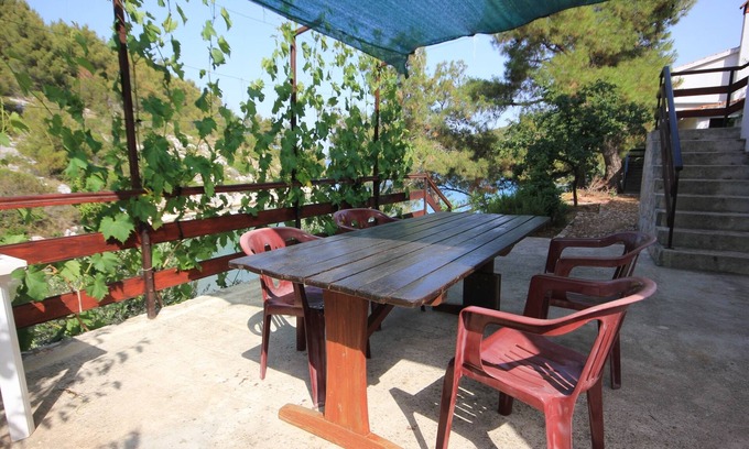 Island Dugi Otok Apartamento | Apartamento para dos personas en la playa Bahía Dumboka, Dugi otok (A-489-a)
