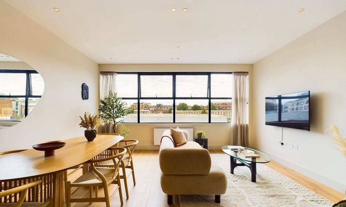 St. Pancras and Somers Town Apartamento | Two Bedroom Apartment with Balcony