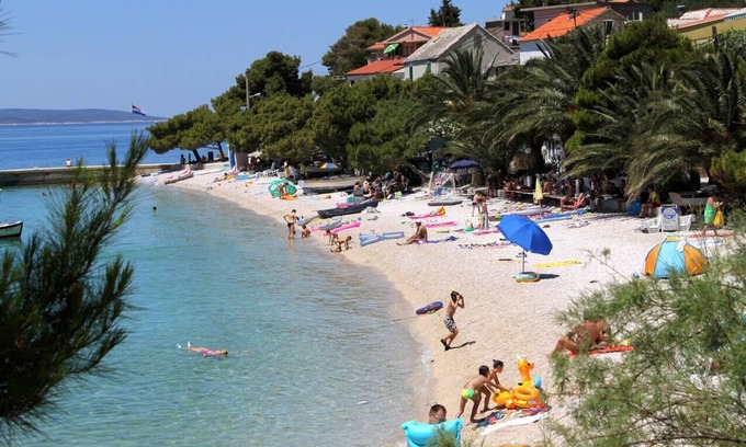 Bratus Apartamento | Two bedroom apartment with terrace and sea view Bratuš, Makarska (A-2627-c)