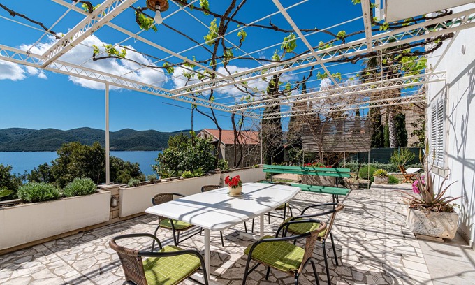 Viganj Apartamento | Apartamento para dos personas con terraza y vista al mar Viganj, Peljesac (A-19391-a)
