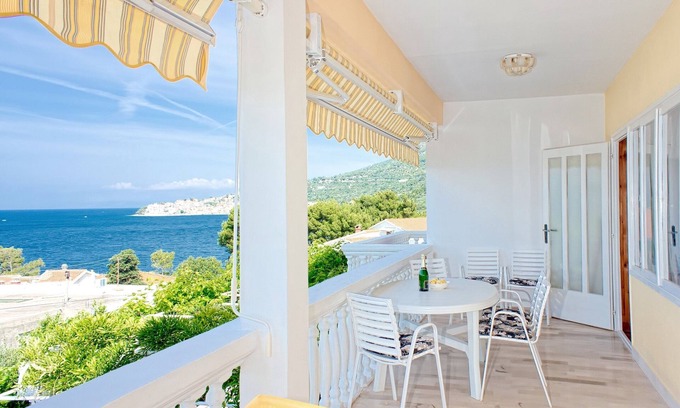 Zivogosce Apartamento | Apartamento para dos personas con terraza y vista al mar Zivogosce - Porat, Makarska (A-2733-b)