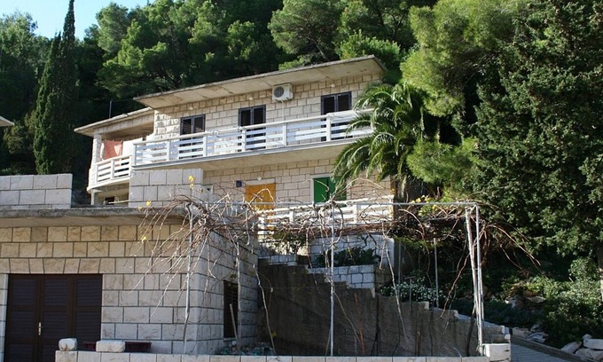 Povlja Apartamento | Apartamento para dos personas con terraza y vista al mar Povlja, Brac (A-712-a)