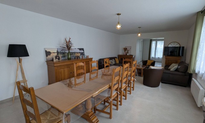 Boulay-les-Barres Cabaña | Dos casas rurales encantadoras cerca de Orleans con jardín y aparcamiento privado
