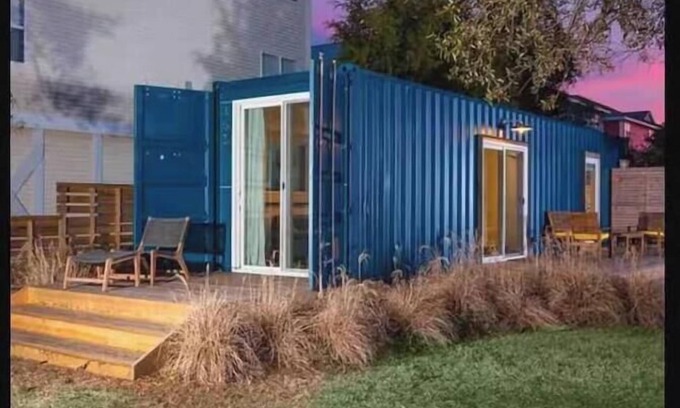 Wilmington Beach Casa | Two Modern Containers-walk to the beach-Two blocks to the beach-Pet Friendly