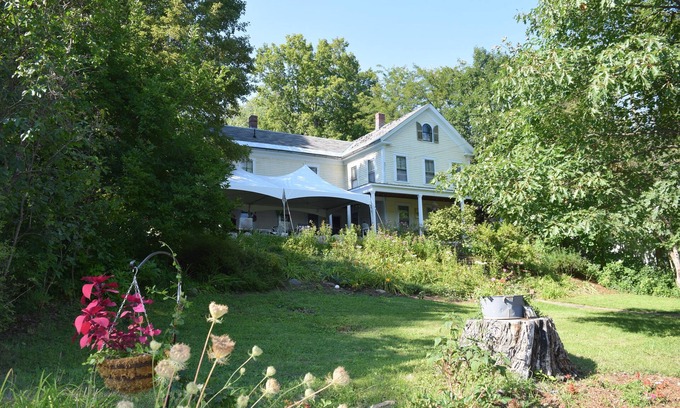 Williamsville Casa | Two-room suite overlooking Rock River in bucolic Williamsville, VT