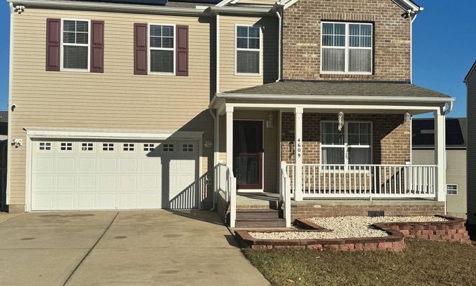 Northeast Raleigh Casa | Two-Story Getaway Home with Outdoor Jacuzzi and Fire Pit★ EVENTS WELCOMED ★