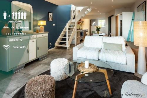 Saint-Michel-en-Greve Casa | Ty Ar Mor maison de la mer, à 40 m de la plage