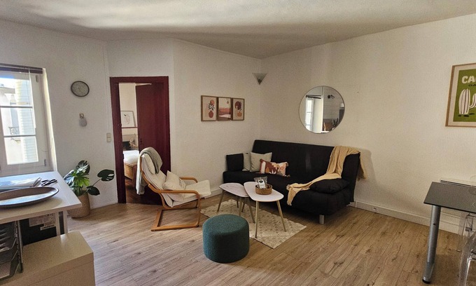 Graslin - Commerce Apartamento | Ty Graslin - Quiet and central apartment in Nantes