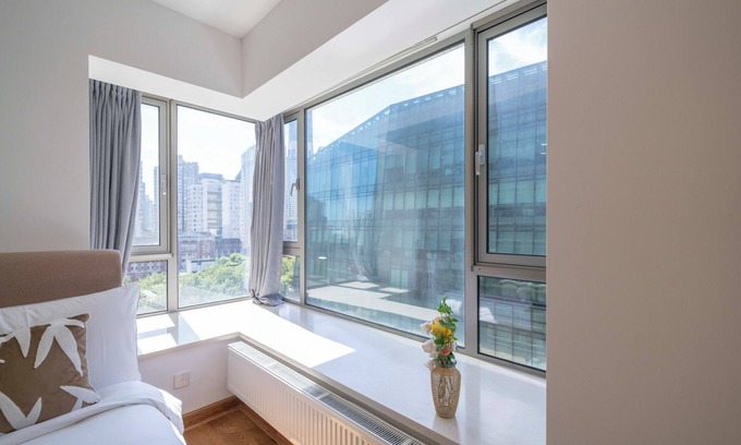 Xujiahui Cama Y Desayuno | Tyms 3BR Family Haven Yongxin Century