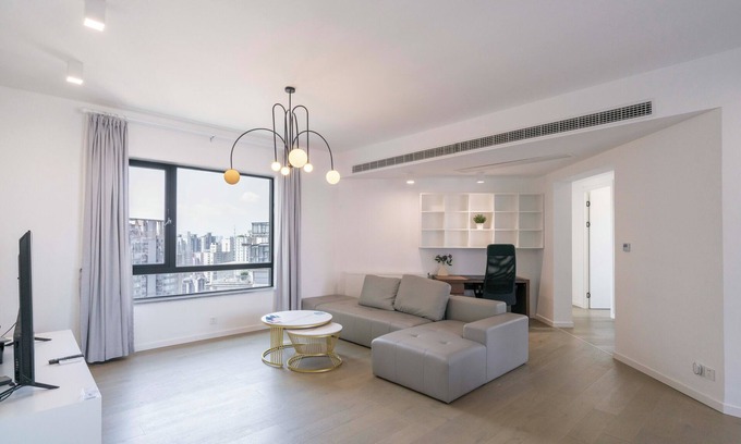 Xujiahui Cama Y Desayuno | Tyms Elegant 4BR 2BA Apt Xujiahui Malls