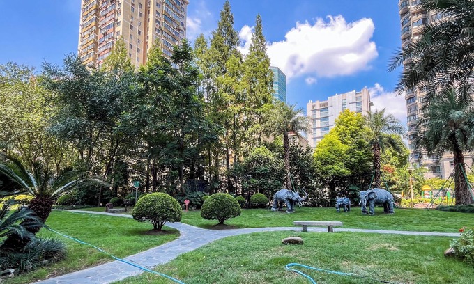 Xujiahui Cama Y Desayuno | Tyms Premium 2BR 1BA Residence Yongxin