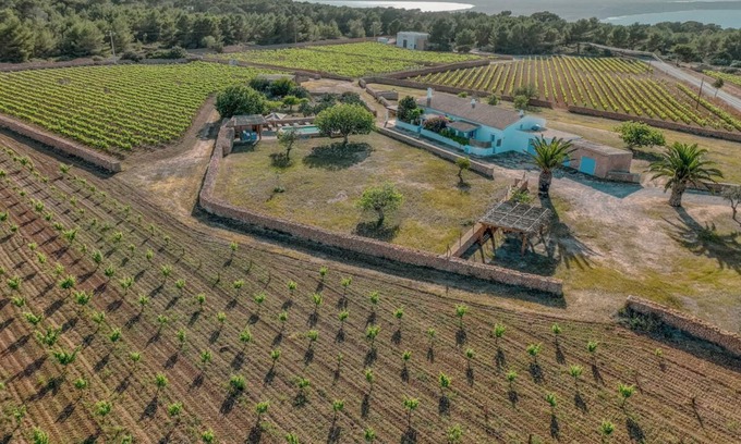 Formentera Casa | Casa típica de Formentera con piscina, amplio porche y jardín