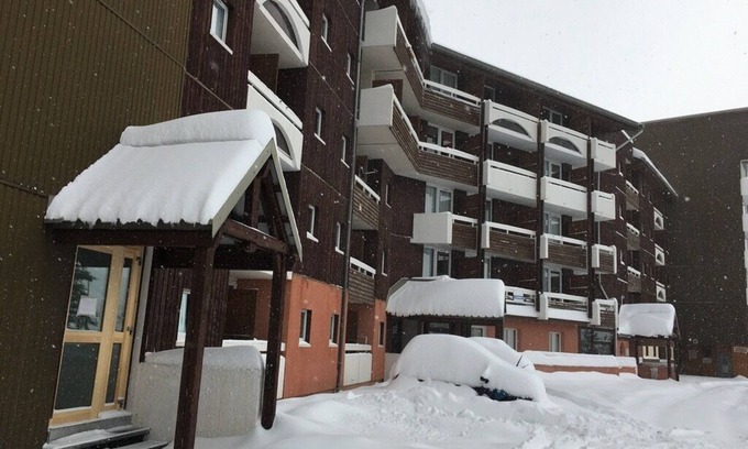 Eclose-Ouest Apartamento | Apartamento típico de montaña 4 personas de vuelta esquiando en residencia tranquila