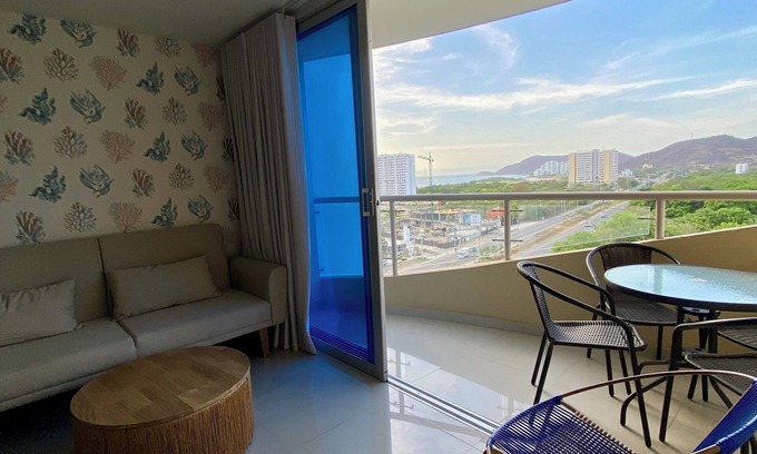Santa Marta Apartamento | U-GO Edificio Oasis en Porto Horizonte