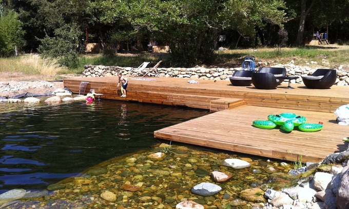 Petreto-Bicchisano Casa | U Pratu, Bungalows rodeados de naturaleza, piscina natural y jardín orgánico - Vignola