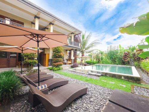 Ubud City-Centre Hotel | Ubud Shanti Rice Field House By Supala