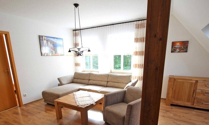 Hohenlychen Apartamento | UCK 1121 - Apartamento P1 - propiedad vacacional directamente en Zenssee Lychen UCK 1120
