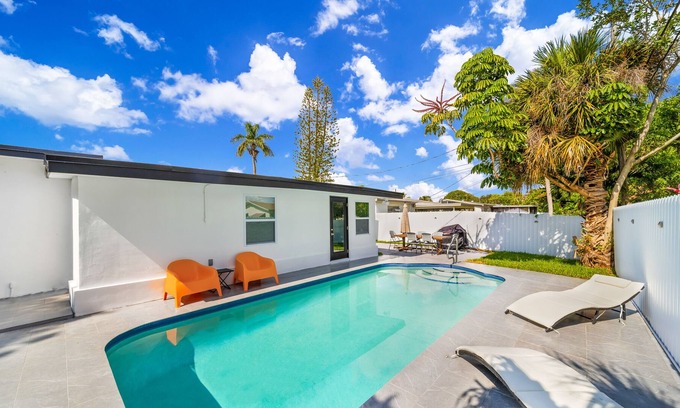 Hallandale Beach Casa | Ultimate Vacation Retreat with a Pool