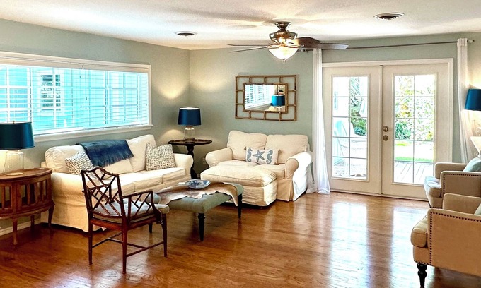 Wabasso Beach Casa | Ultra Clean, Light and Airy Coastal House with garage ~5 block walk to beach ~