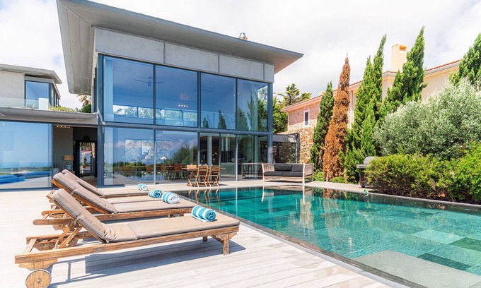 Monserrate Villa | Villa ultramoderna en Cascais | 4 Dormitorios | Villa Equador | Mesa de billar | Impresionantes vist
