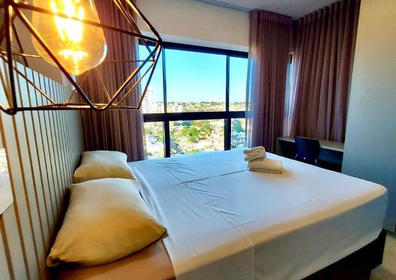Jardim dos Estados Apartamento | Uma Linda Vista com Quarto Privativo no Ed. Vertigo