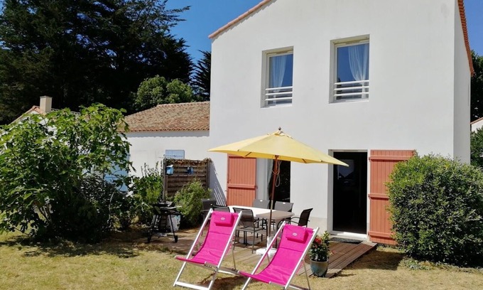 Olonne-sur-Mer Casa | Un air de Vacances : Plage de Sauveterre, Piscine et Forêt