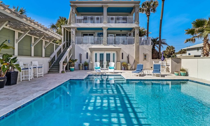 Fernandina Beach Casa | Unbelievable Oceanfront Home, 6 bed/8 bath, 3036 S. Fletcher, Private Pool