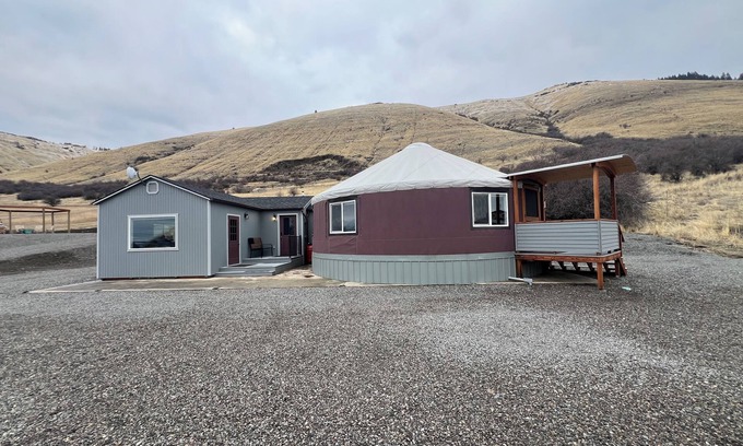 Cove Casa | Unbelievable yurt home. 1300 sq ft. Not your average yurt.