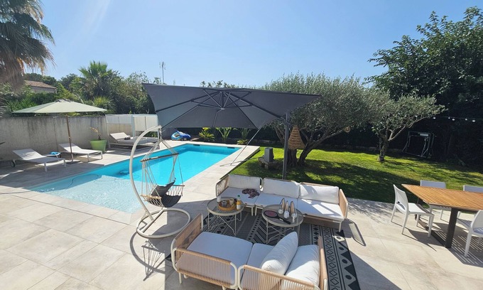 Lunel-Viel Casa | Under the southern sun! House 20 mn from La Grande Motte