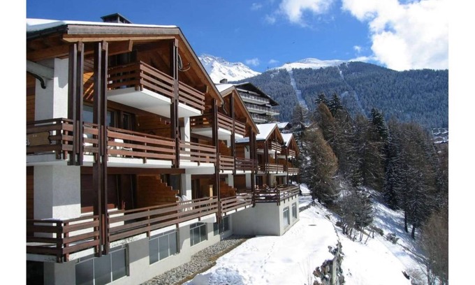 Verbier Chalet De Esquí | Uninterrupted views of the mountains and across the valley