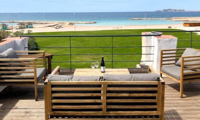 La Plage Apartamento | Unique : Appartement 80m2 + Toit Terrasse Panoramique à la Plage vue Imprenable