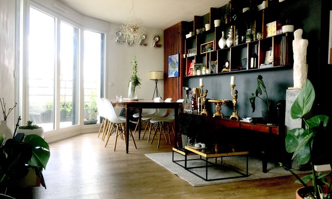 Petit-Colombes Cama Y Desayuno | Unique-chambre Privée Dans un Appartement en Roof-top