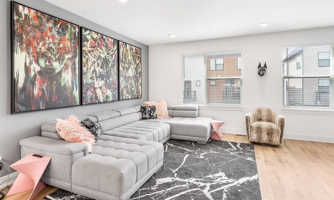 Herron Morton Casa | Unique Designer Townhome in Historic Downtown Indy